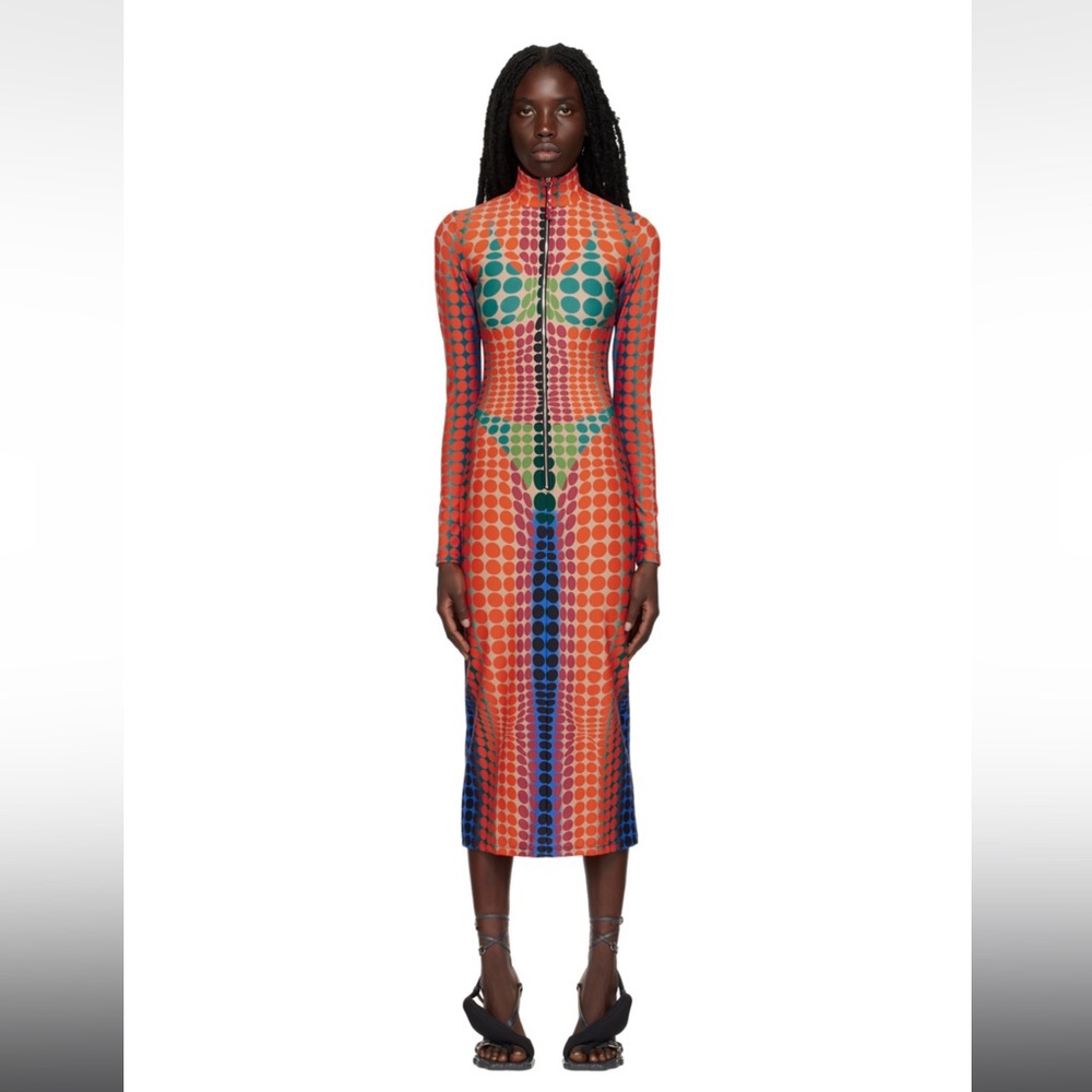 Jean Paul Gautlier Cyber Dot Dress NWT